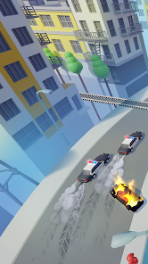 Line Race: Police Pursuit apkpoly screenshots 9