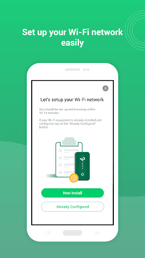 Android application FIZZ WI-FI screenshort