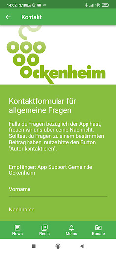 Ockenheim App