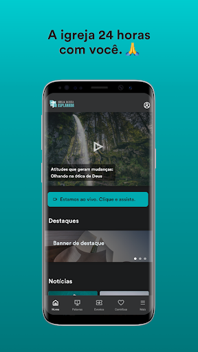 Android application Igreja Batista Esplanada screenshort