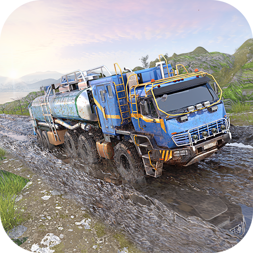Mud Truck Driving Offroad Game