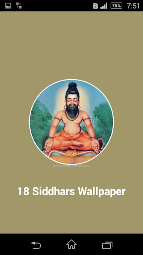 Android application 18 Siddhars Wallpaper Offline screenshort