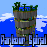 Parkour Spiral Map Minecraft PE icon