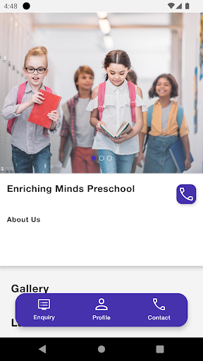 Android application Enriching Minds Preschool screenshort