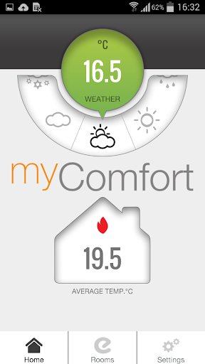 Android application MyComfort Enetec screenshort