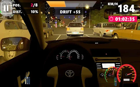 Camry Car Driving Simulator