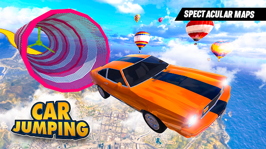 Car Stunt Jumping - Car Games