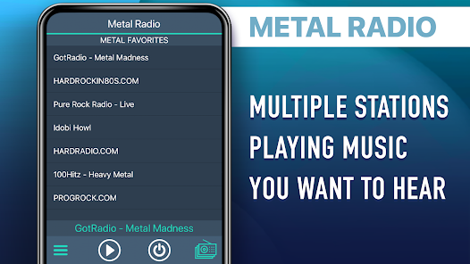 Metal Radio Favorites - Apps on Google Play