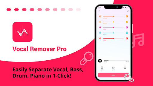 Android application Vocal Remover, Cut Song Maker screenshort