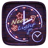 NeonLight GO Clock Theme icon