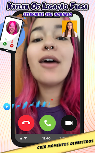 Katlen Fake Call screenshot 0