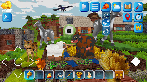 EarthCraft: Block Build Craft Screen 2