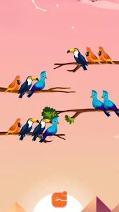 Color Bird Match Sort Puzzle