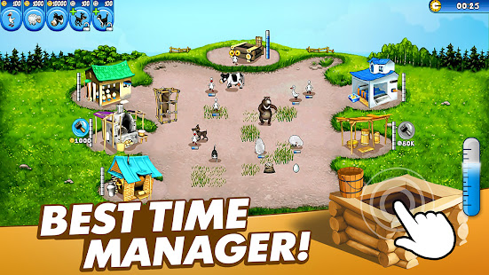 Farm Frenzy Free－Time management farm game offline 1.3.8 screenshots 1