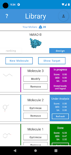 MedChem Game Screen 3