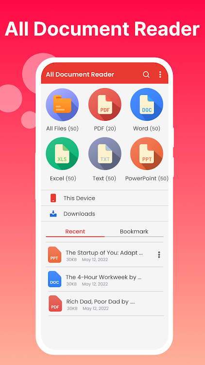 Document Reader: Doc, PDF, Xls - 1.0.6 - (Android)