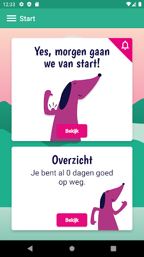 Android application Scipp: de Zelfcontrole App screenshort