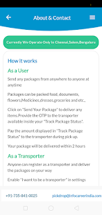 PickDrop - Delivery and Courier Service 3.0 APK screenshots 5