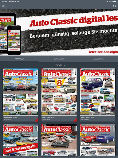 Android application Fahrzeuge Classic screenshort