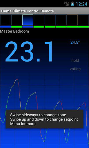 Home Climate Control Remote Screen 3