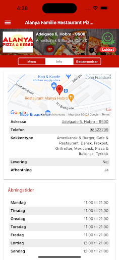Alanya Pizza Hobro Screen 2