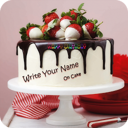 Icon image Name On Cake