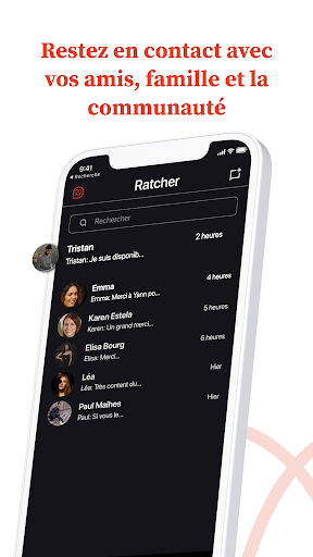 Android application Ratcher screenshort
