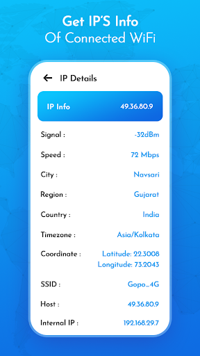 Wi-Fi Analyzer Screen 2