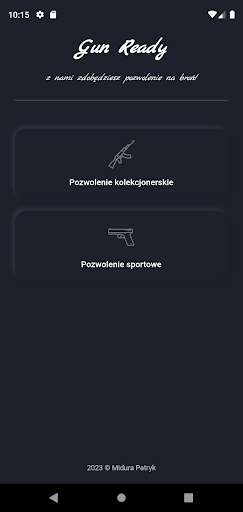 Android application Gun Ready screenshort