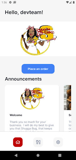 Android application Shugga Shacc screenshort