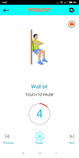 7 Min Exercises Screen 2