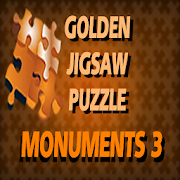 MONUMENTS 3 GOLDEN JIGSAW PUZZLE