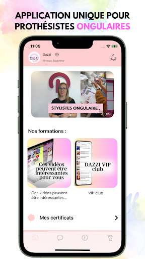 Android application Dazzi Nails screenshort