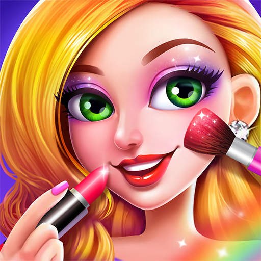 Rainbow Princess Makeup  Icon