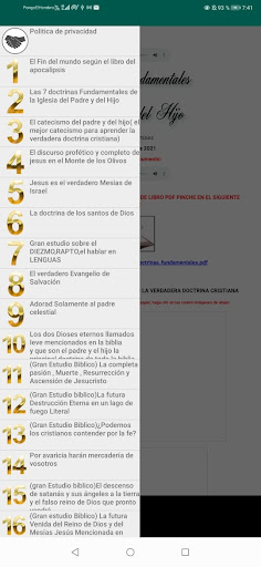 Android application Biblical Studies and Doctrine screenshort