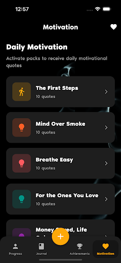 Quit Forever Quit Smoking Log