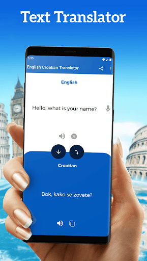 Android application English Croatian Translator screenshort