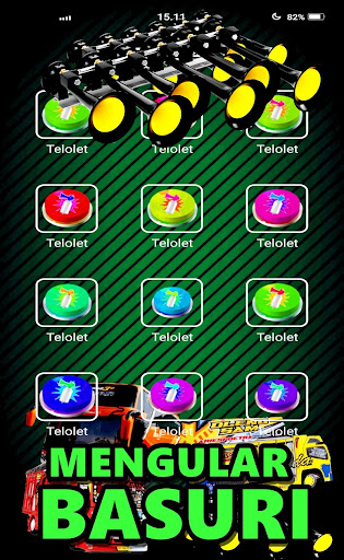 Android application Klakson Telolet Basuri V7 screenshort