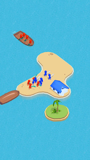 Android application Island Wars: Fight for freedom screenshort
