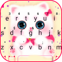 Тема для клавиатуры Kawaii Kitty Cute Cat