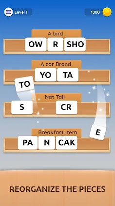 Word Jigsaw: Brain Teaser - Screenshot 1