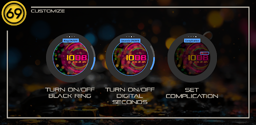 [69D] Color Me 3 watch face Screen 3