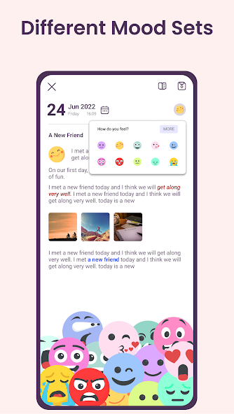 Diary, Private Notes with Lock banner