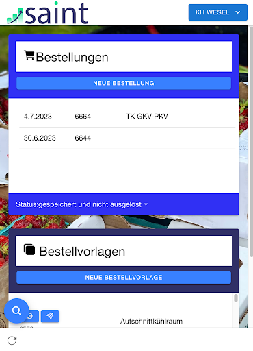 Android application saint Ware screenshort