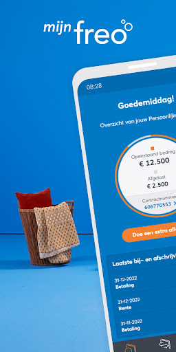 Android application Mijn Freo screenshort