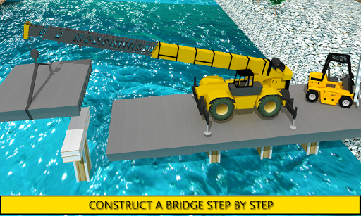 Android application River Bridge Construction screenshort