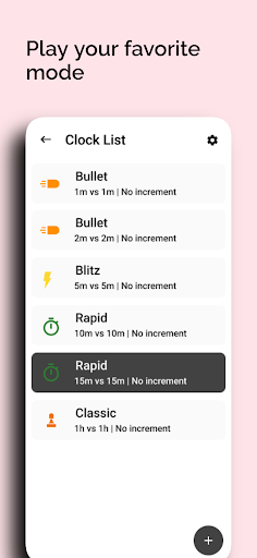 Chess Clock Screen 3