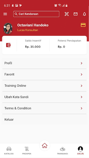 Android application Lucas Partners screenshort