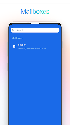 Android application ThriveDesk - Customer Support, screenshort