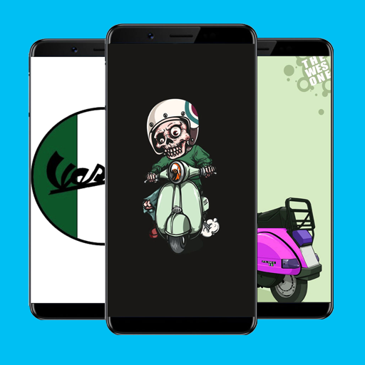 Scooter Wallpaper Art logo